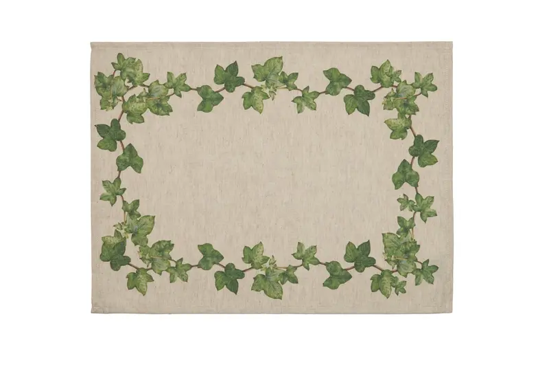 Set di 2 tovagliette americane colazione coppia tovagliette 35 X 50 CM in misto lino stampa floreale fiori  morbide resistenti eleganti made in italy EDERA