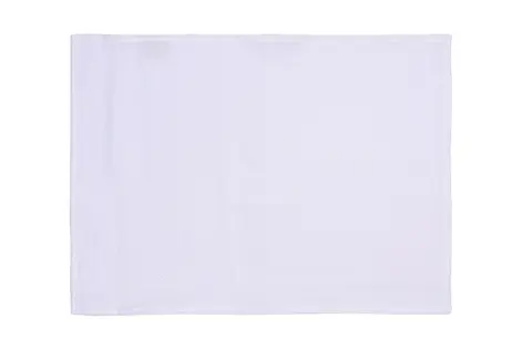 Set di 2 tovagliette americane coppia tovagliette 35 X 50 CM in 100% puro lino lavato delavè stone washed morbido resistente elegante made in italy  BIANCO