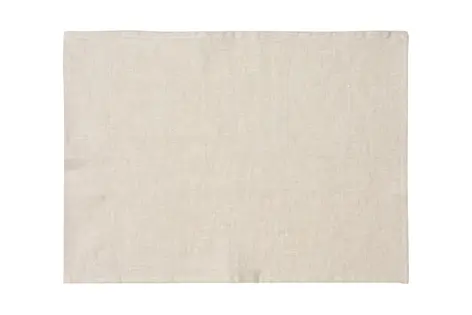 Set di 2 tovagliette americane coppia tovagliette 35 X 50 CM in 100% puro lino lavato delavè stone washed morbido resistente elegante made in italy  BOLLITO