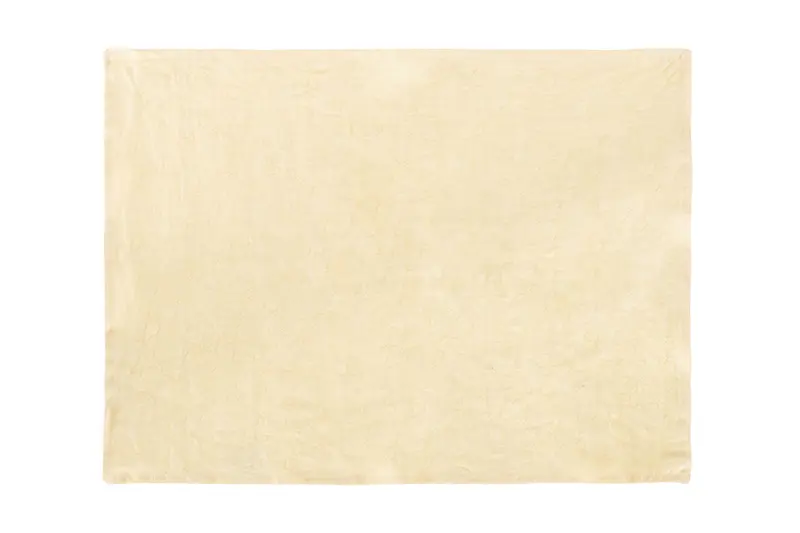 Set di 2 tovagliette americane coppia tovagliette 35 X 50 CM in 100% puro lino lavato delavè stone washed morbido resistente elegante made in italy GIALLO PASTELLO