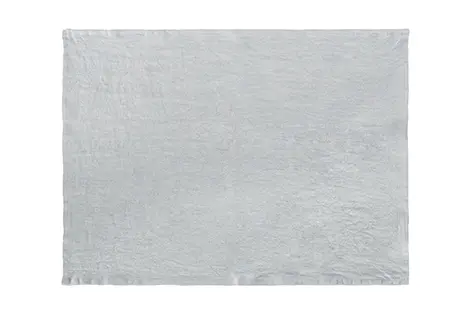 Set di 2 tovagliette americane coppia tovagliette 35 X 50 CM in 100% puro lino lavato delavè stone washed morbido resistente elegante made in italy  GRIGIO FUMO