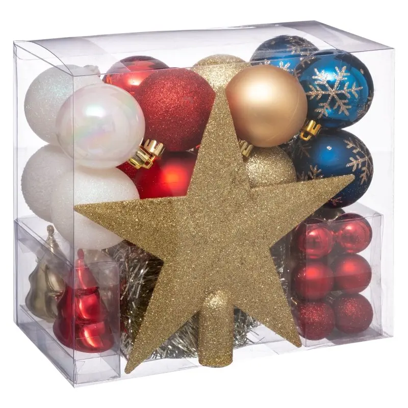 Set di 44 palline di natale mix colori | rohome