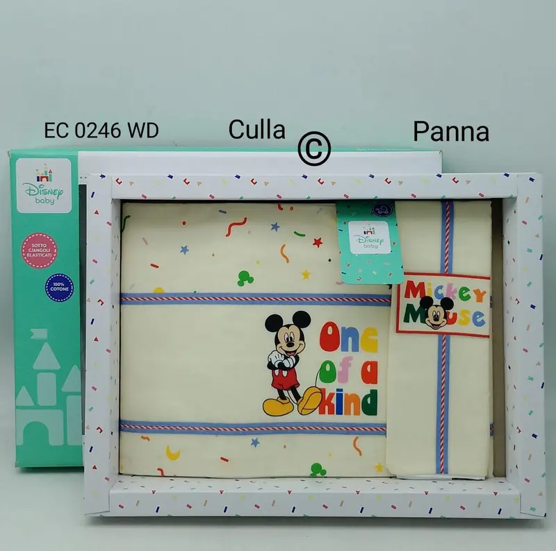 set lenzuola disney 3 pezzi