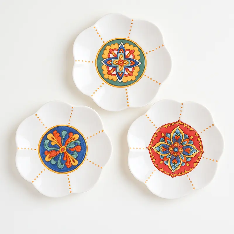 Sharon Vide Poche Porcellana Amalfi Stile Mediterraneo Ø11 cm
