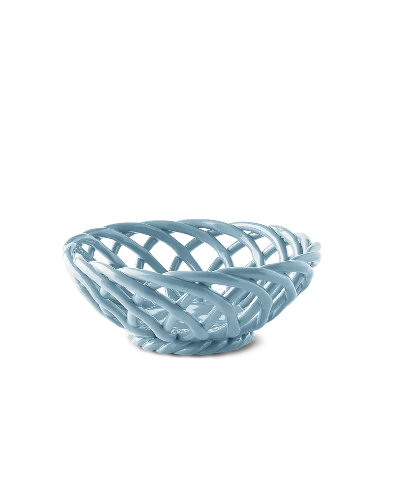 Sicilia Ceramic Basket - Small