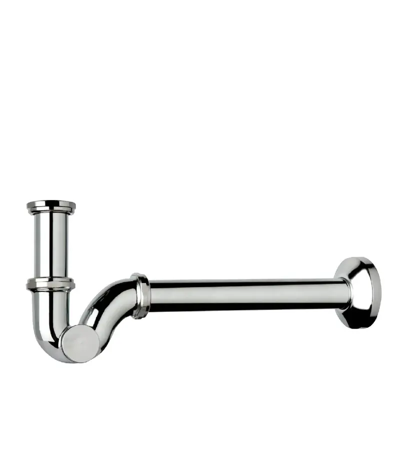 Sifone in Ottone Cromato Per Lavabo e Bidet 1"