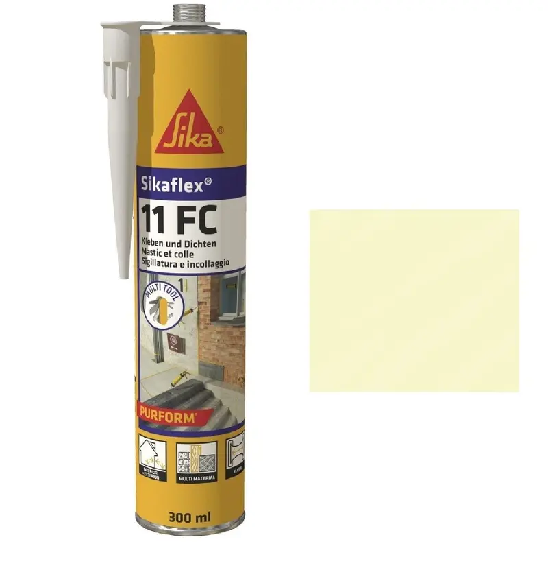 Sikaflex®-11 FC Purform® Bianco 300 ml Sika
