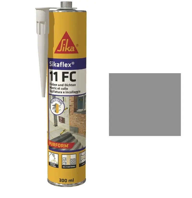 Sikaflex®-11 FC Purform® Grigio Chiaro 300 ml Sika