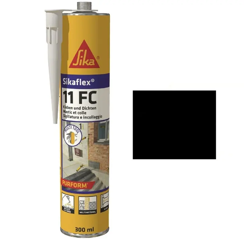 Sikaflex®-11 FC Purform® Nero 300 ml Sika