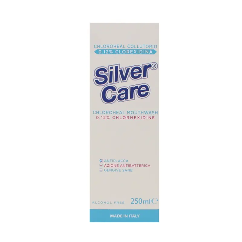 SILVER CARE COLLUTORIO 0.12% CLOREXIDINA ALCOHOL FREE 250 ML
