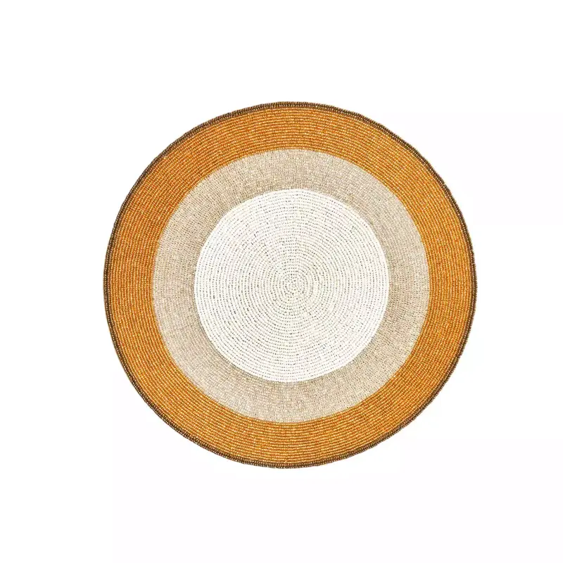 Sottopiatto graphic sparkle - gold/white