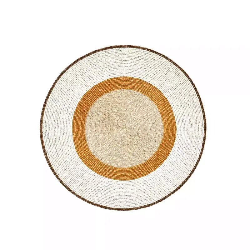 Sottopiatto graphic sparkle - white/silver