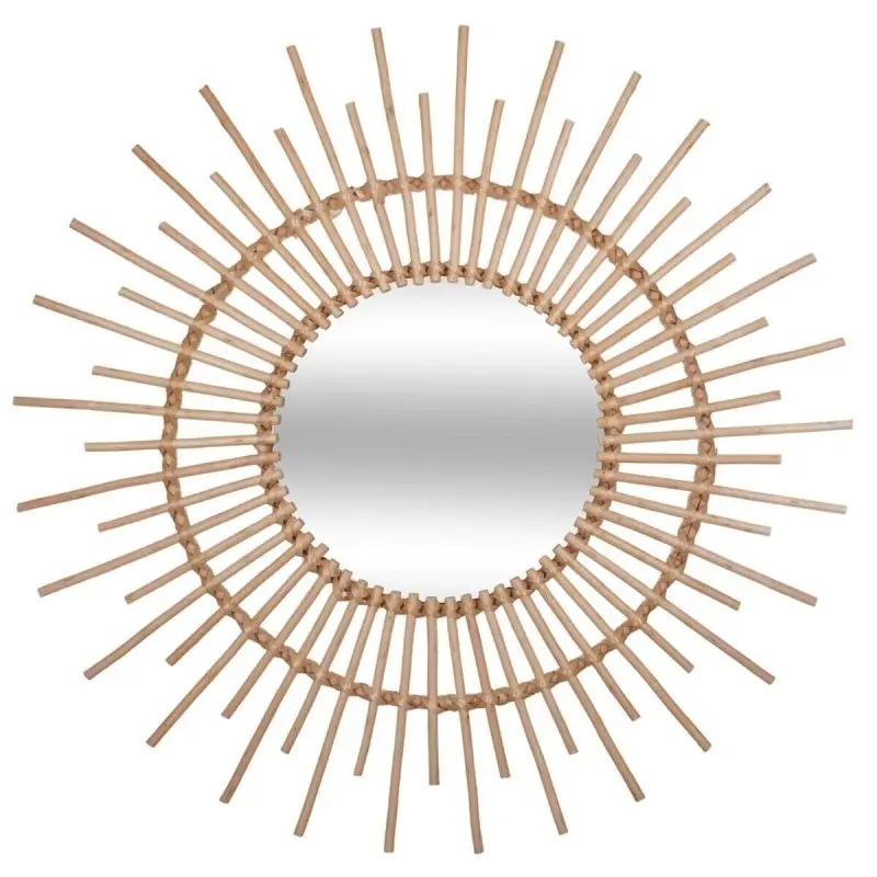 Specchio in rattan sole | rohome