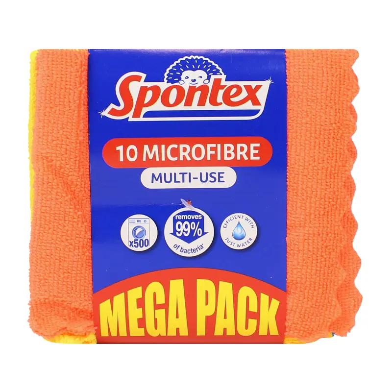 SPONTEX MICROFIBRE MULTI 30x30 CM 10 PZ