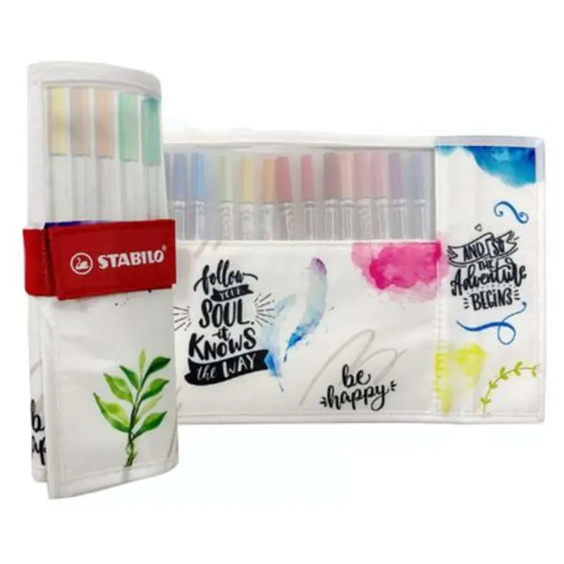 STABILO Pennarello con punta morbida a pennello Pen 68 brush