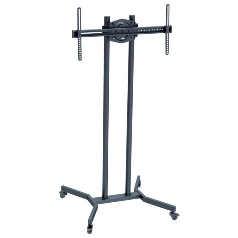 Staffa Tv/Monitor 32/70 Pavimento Max25Kg Carrello Ruote Turn 90