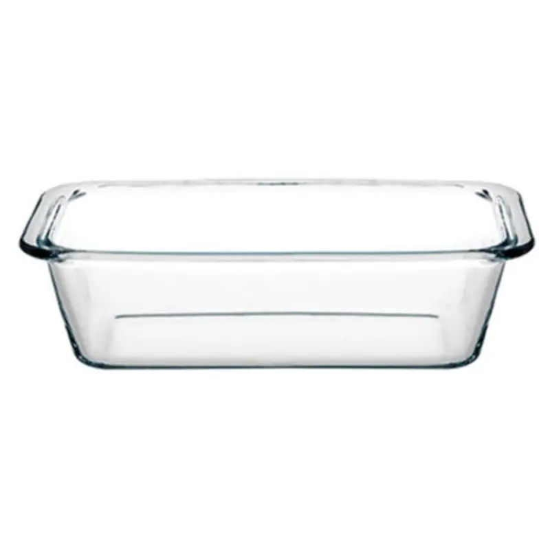 Stampo Tegame In Vetro Rettagolare Per Plumcake - 25X11X7,5H Cm