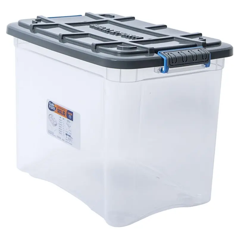 Storage Box Solid Basic 18Lt 58X38,5X15 Cm - Colori Assortiti