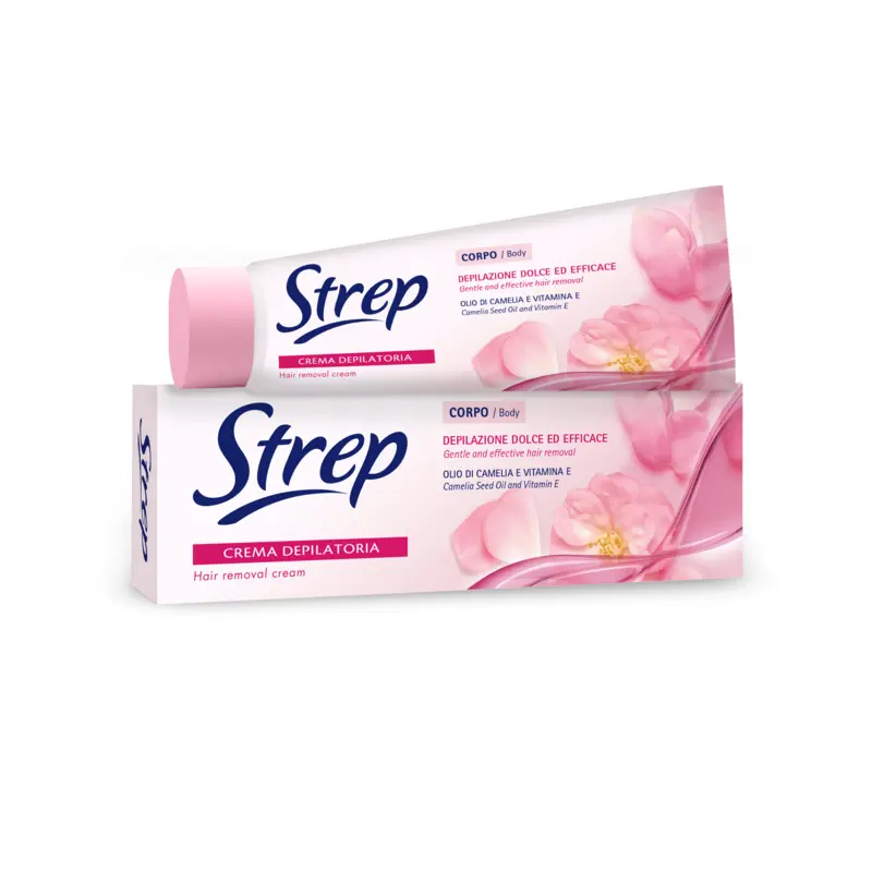 STREP CREMA DEPILATORIA CORPO OLIO CAMELIA 150ml