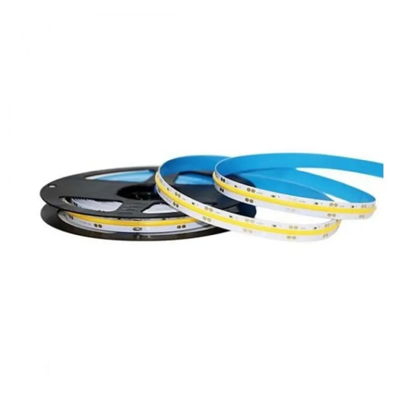 Striscia Led Vt-421 1000Lm/Mt 24V Cob Strip 5Mt 10W/Mt Bianco Caldo 3000K (2667)