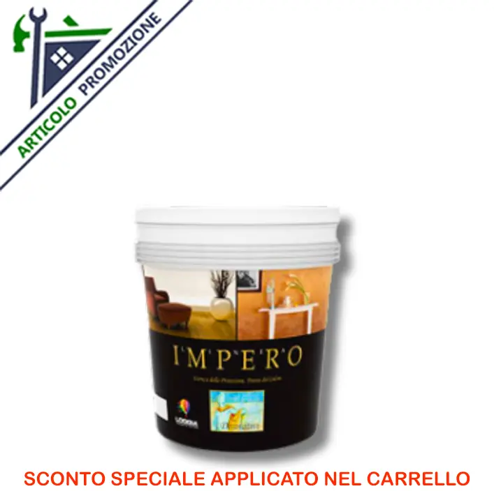 STUCCO VELATO METALLICO ORO Lt 0,75 Loggia