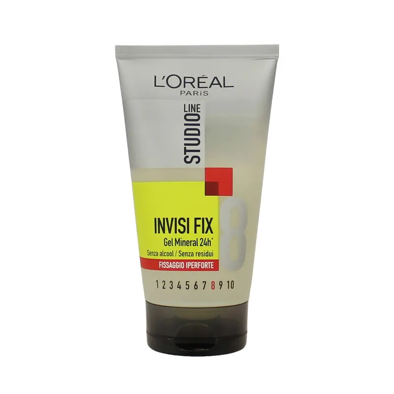 STUDIO LINE INVISI FIX GEL IPERFORTE TUBO 150 ML.