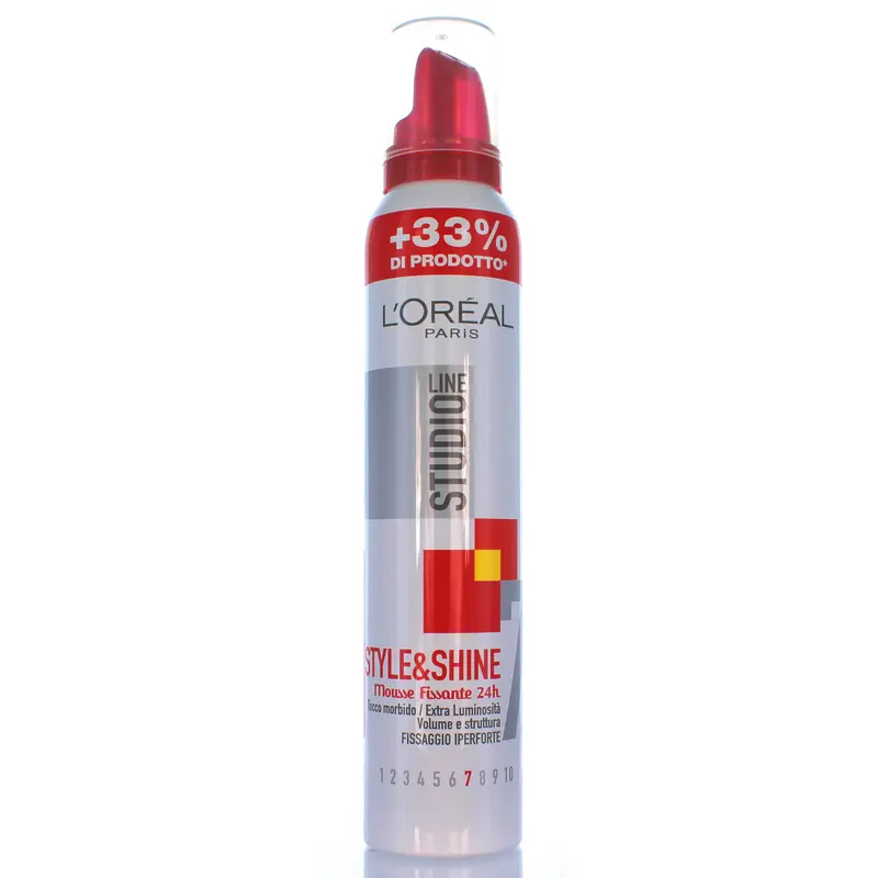 STUDIO LINE STYLE&SHINE SPUMA IPERFORTE 150+50 ML