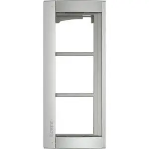 Supporto con Cornice BTicino Terraneo 350231 - 3 Moduli Sfera Allmetal
