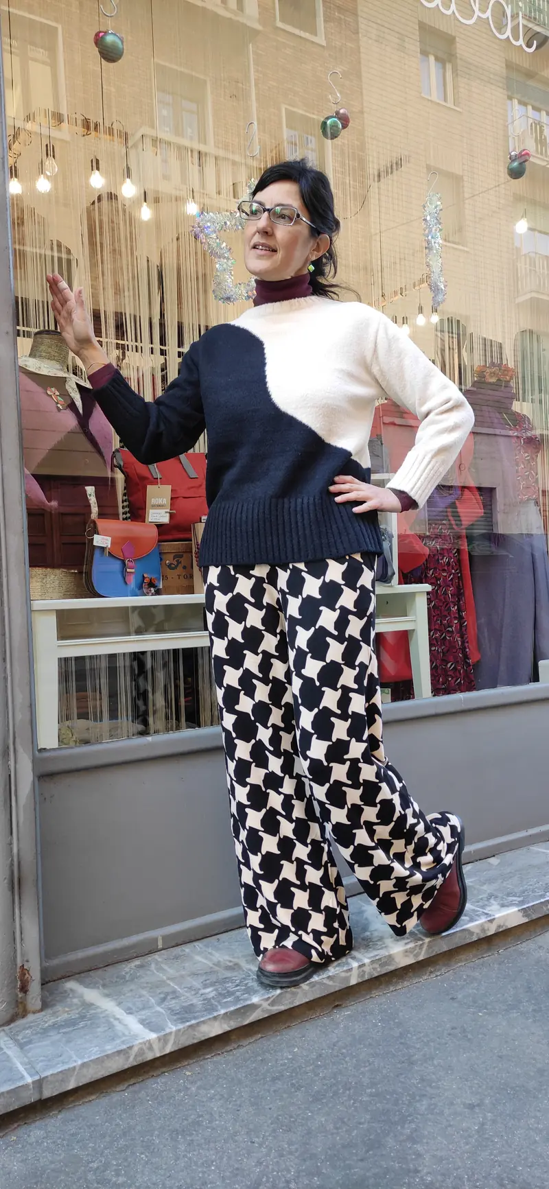 Surkana - Pantalone fantasia Arlequin - Xs M L