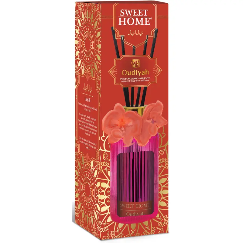 SWEET HOME LINEA ARABA CONFEZIONE PROFUMATORE AMBIENTE A BASTONCINI 200ml OUDIYAH