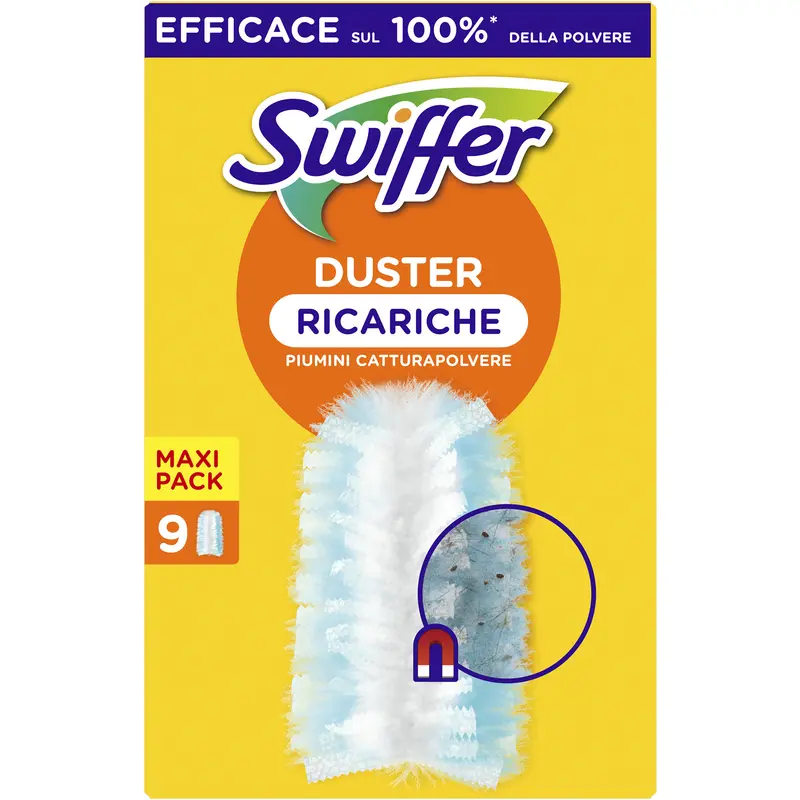 SWIFFER DUSTER PIUMINI CATTURAPOLVERE 9 PIUMINI