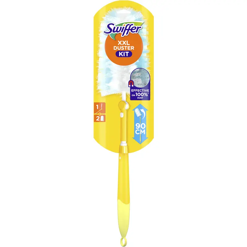 SWIFFER DUSTER XXL KIT + 2 PIUMINI CATURAPOLVERE