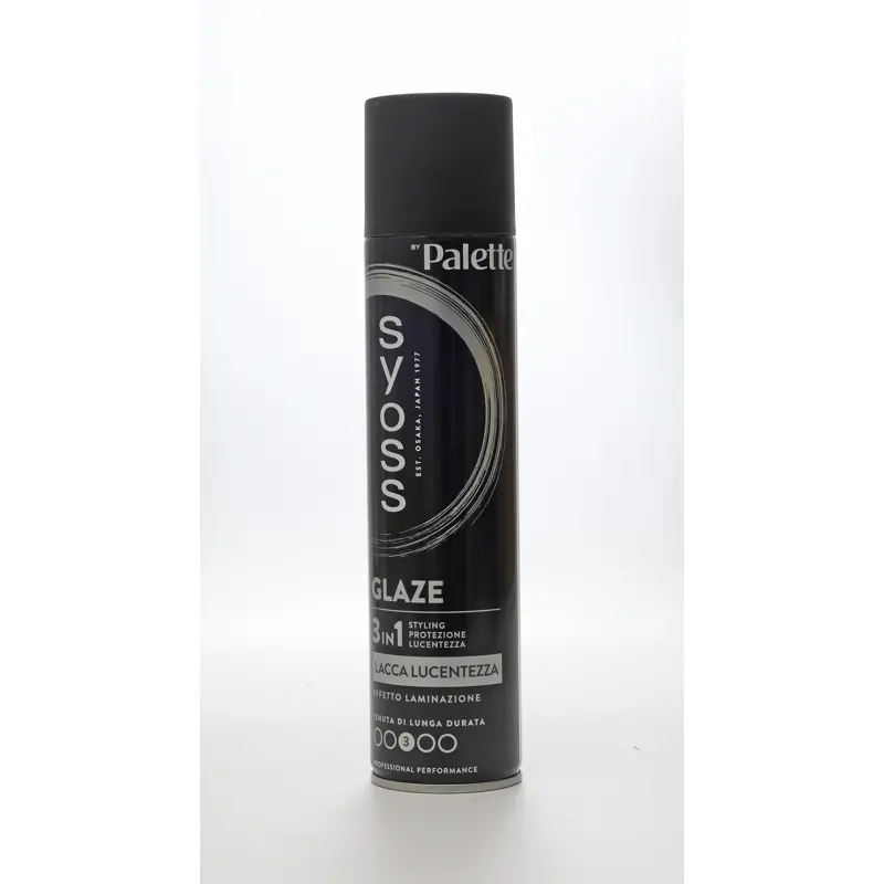 SYOSS by PALETTE LACCA SHINE LUCENTEZZA CON COMPLESSO VITAMINICO DI LUNGA DURATA 3in1 STYLING, PROTEZIONE, LUCENTEZZA 300 ML