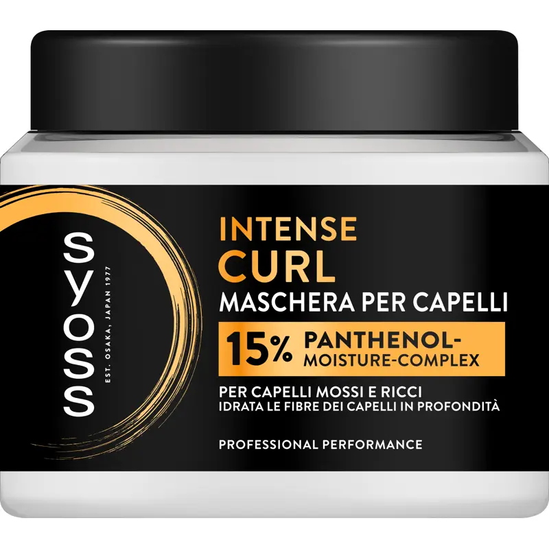 SYOSS MASCHERA INTENSE CURLS PER CAPELLI MOSSI E RICCI 400 ML