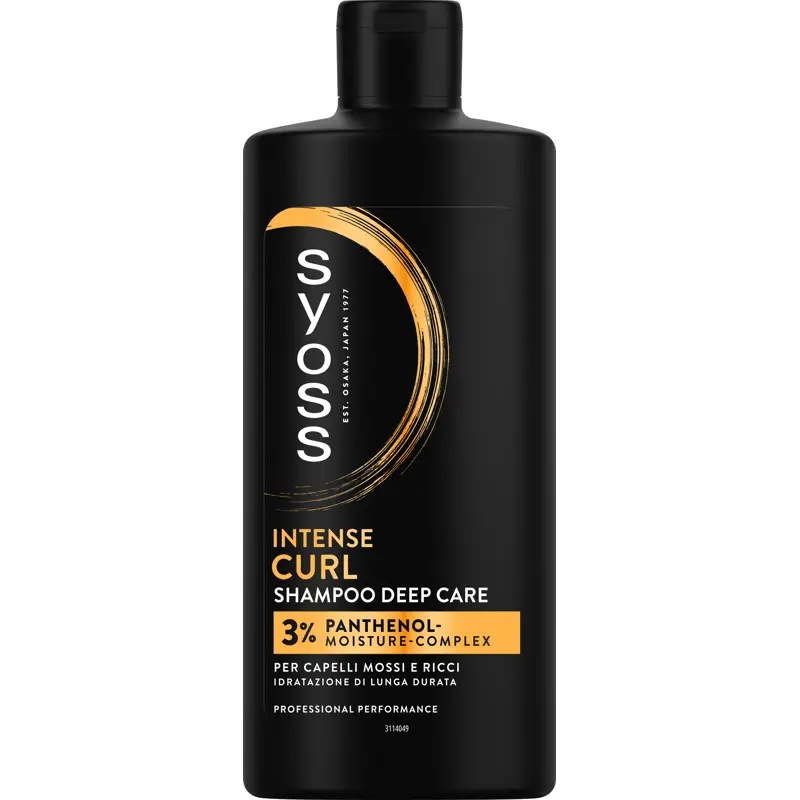 SYOSS SHAMPOO DEEP CARE INTENSE CURLS PER CAPELLI MOSSI E RICCI 440 ML