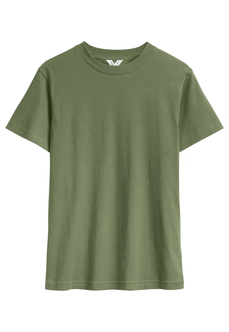 T-shirt basic uomo in Cotone Biologico