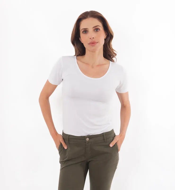 T-shirt in TENCEL™ a maniche corte