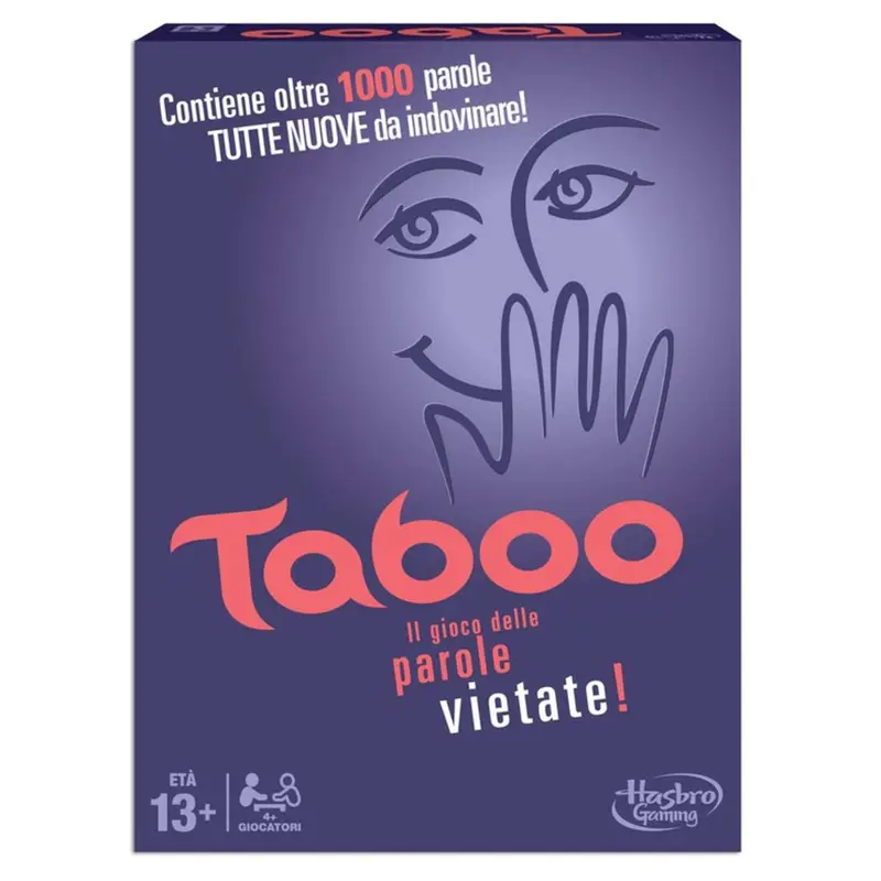Taboo (Gioco In Scatola Hasbro Gaming, Versione In Italiano)
