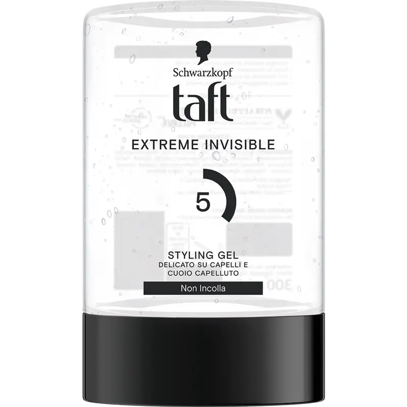 TAFT 5 EXTREME INVISIBLE STYLING GEL NON INCOLLA 300 ML