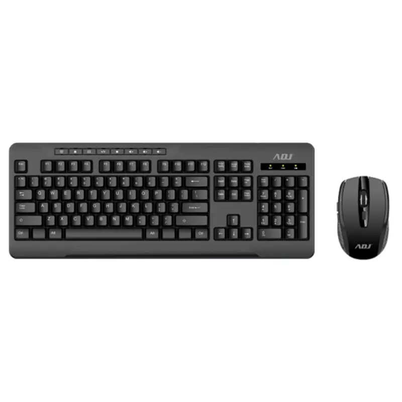 Tastiera/Mouse Kit Wifi Lexis Bk 1000Dpi 112Tasti Multiplug&Playadj