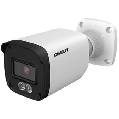 Telecamera AHD Comelit AB04N0FA Bullet 4MP 3.6mm ColorUP LED Bianco