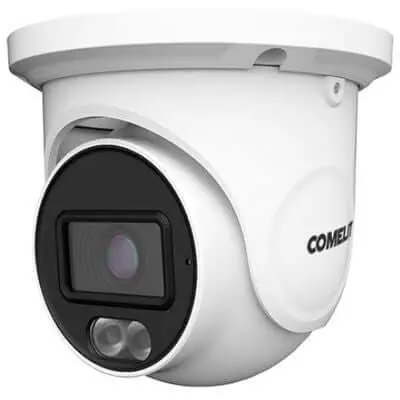 Telecamera AHD Comelit AT04N0FA Turret 4MP 3.6mm ColorUP LED Bianco