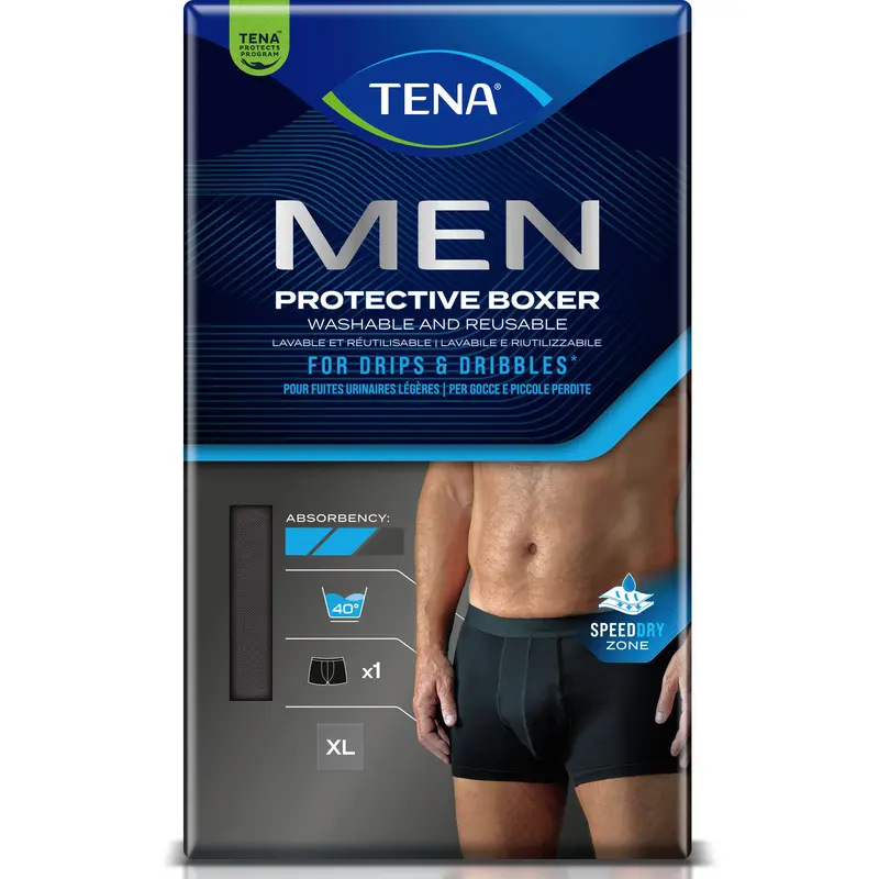 TENA MEN BOXER PROTETTIVI LAVABILI TAGLIA XL