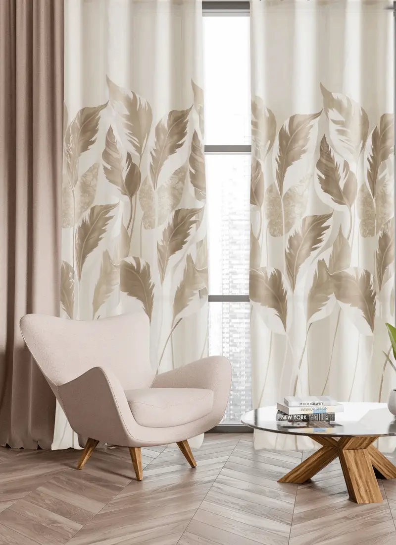 Tenda keniota in devoreh con occhielli H. 290cm | rohome