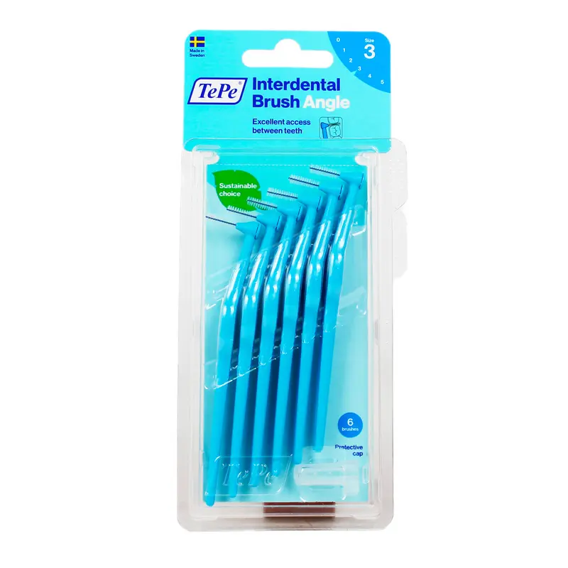 TEPE SCOVOLINO ANGLE BLUE ISO SIZE 3 mm0,6 BLISTER 6 PZ
