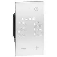 Termostato BTicino KW4691 Living Now - Elettronico Ambiente Digitale SCS 2 Moduli Bianco