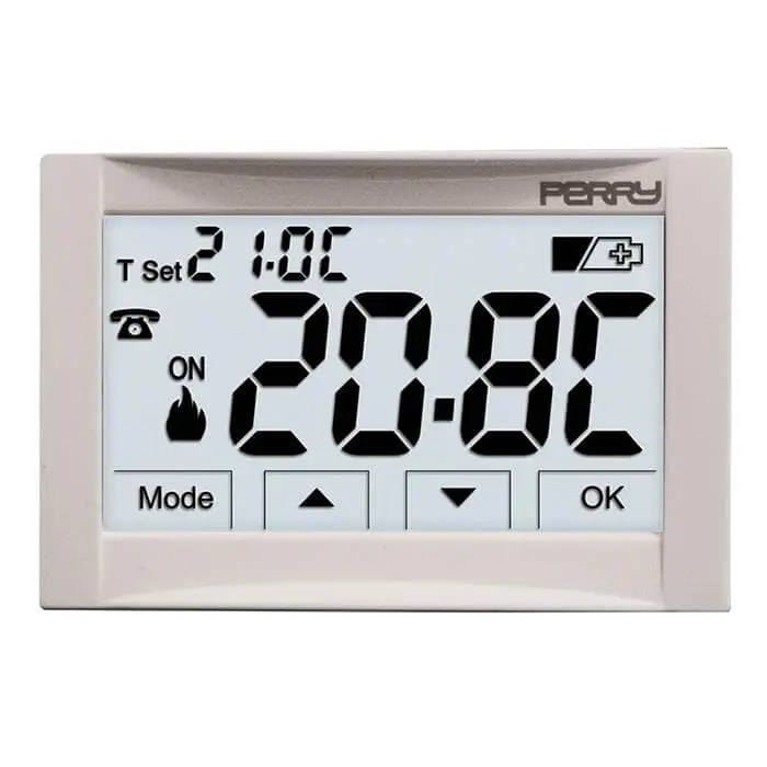 Termostato Elettronico Perry TE542 – Touch Incasso Universale