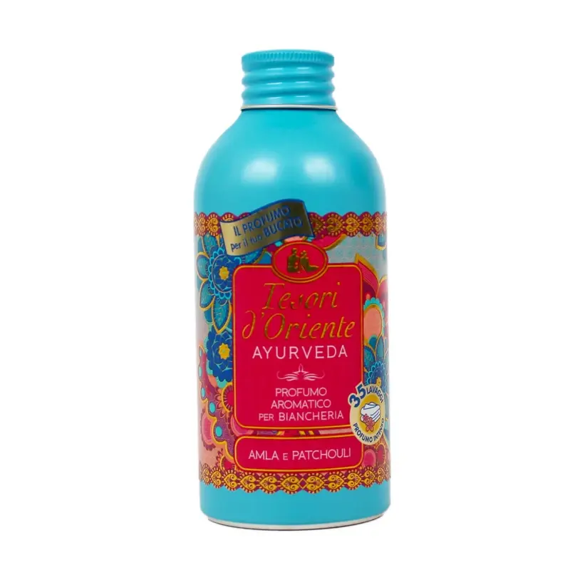 TESORI D'ORIENTE PROFUMO AROMATICO AYURVEDA PER BIANCHERIA PER IL BUCATO 35 LAVAGGI 250 ML