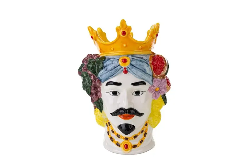 Testa di moro Man multicolor h.30 | rohome