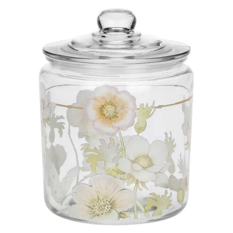 Thun- biscottiera bloom in vetro | rohome